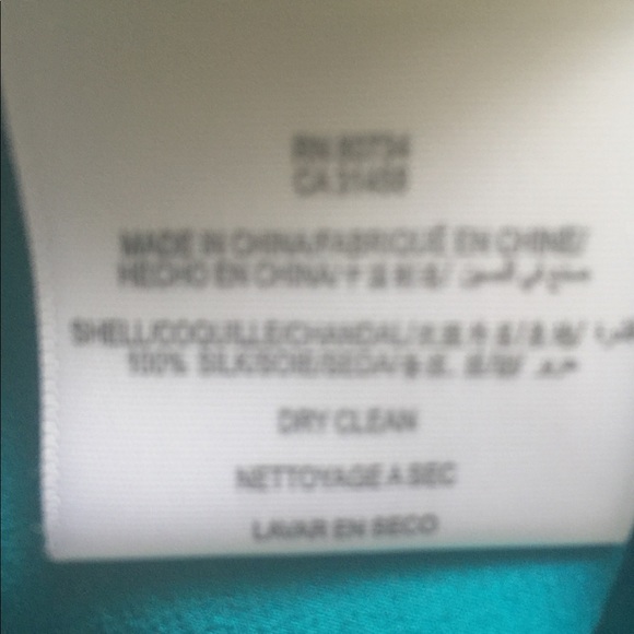 🌺Final Price🌺NWT BCBG MaxAzria Silk Fringe Top - Picture 3 of 7